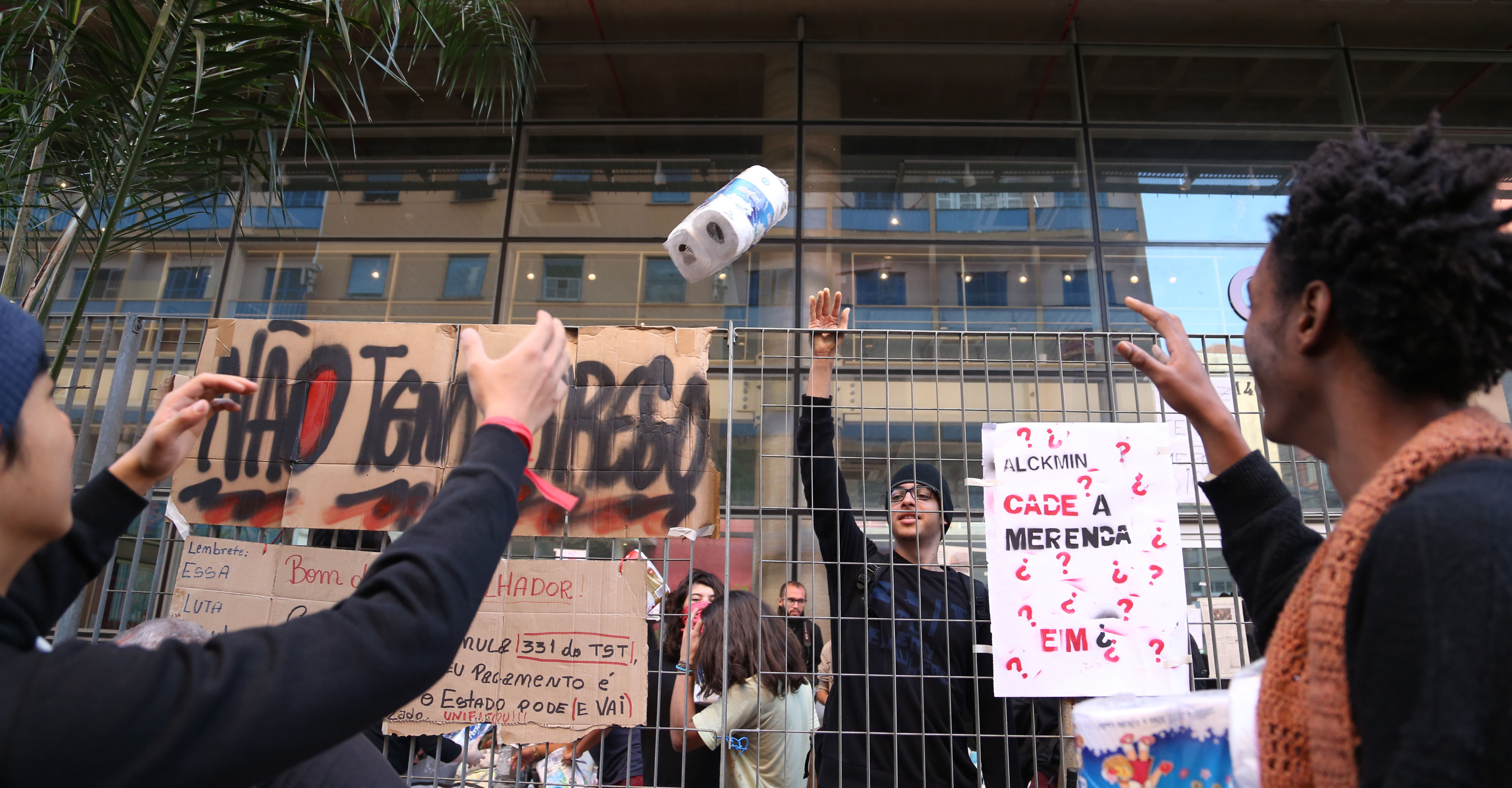Na quinta-feira, estudantes ocupavam o Centro Paula Souza | Paulo Pinto/Agência PT