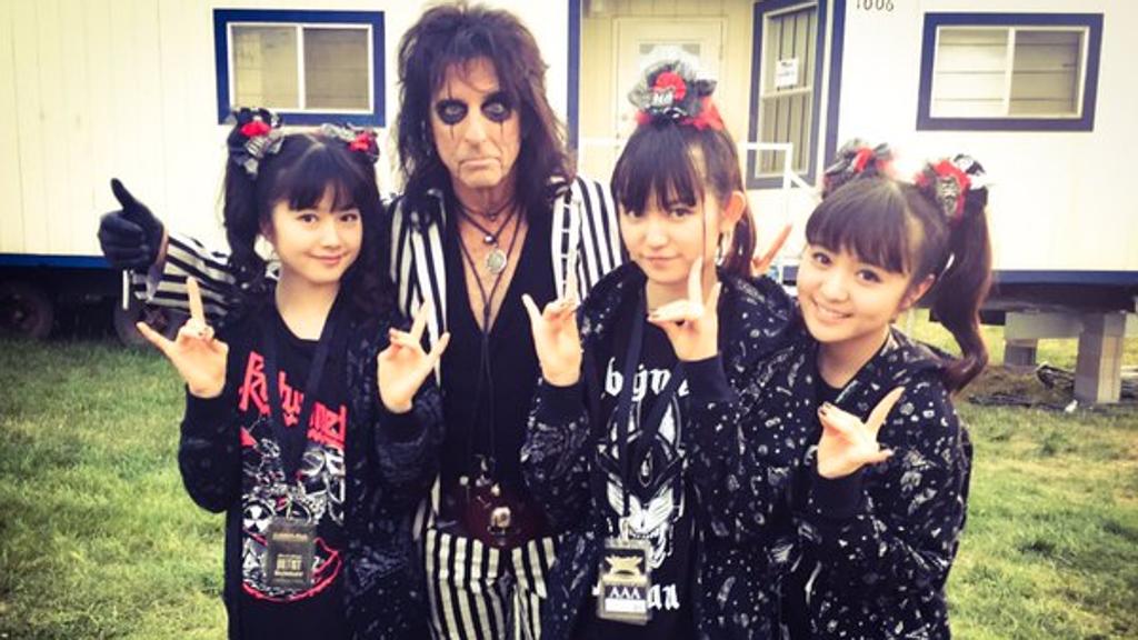 Babymetal e Alice Cooper | Reprodução Twitter