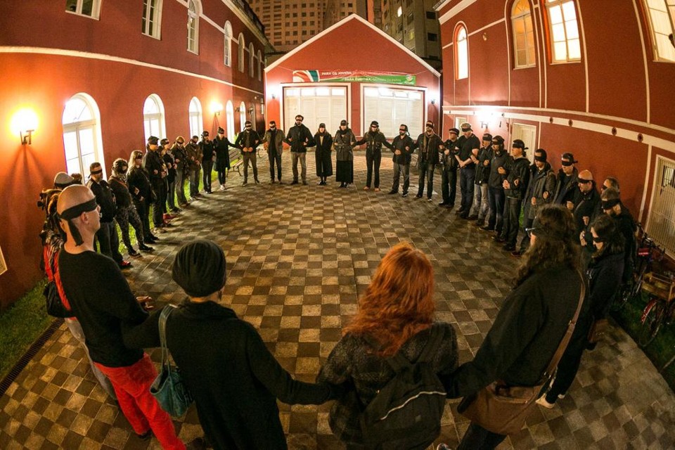 Fotografos protestam contra mudança do Museu da Fotografia. | Rubens Nemitz Jr ./Divulgação