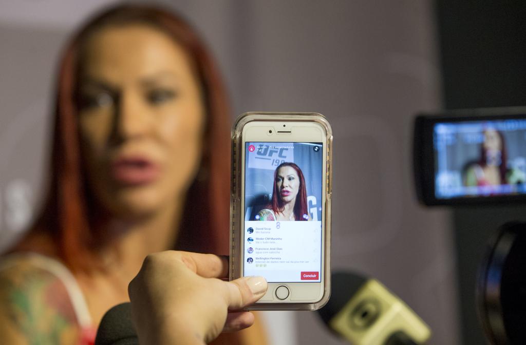 Cyborg tem cartel com 15 vitórias – 13 por nocaute – e uma derrota. | Hugo Harada/Gazeta do Povo