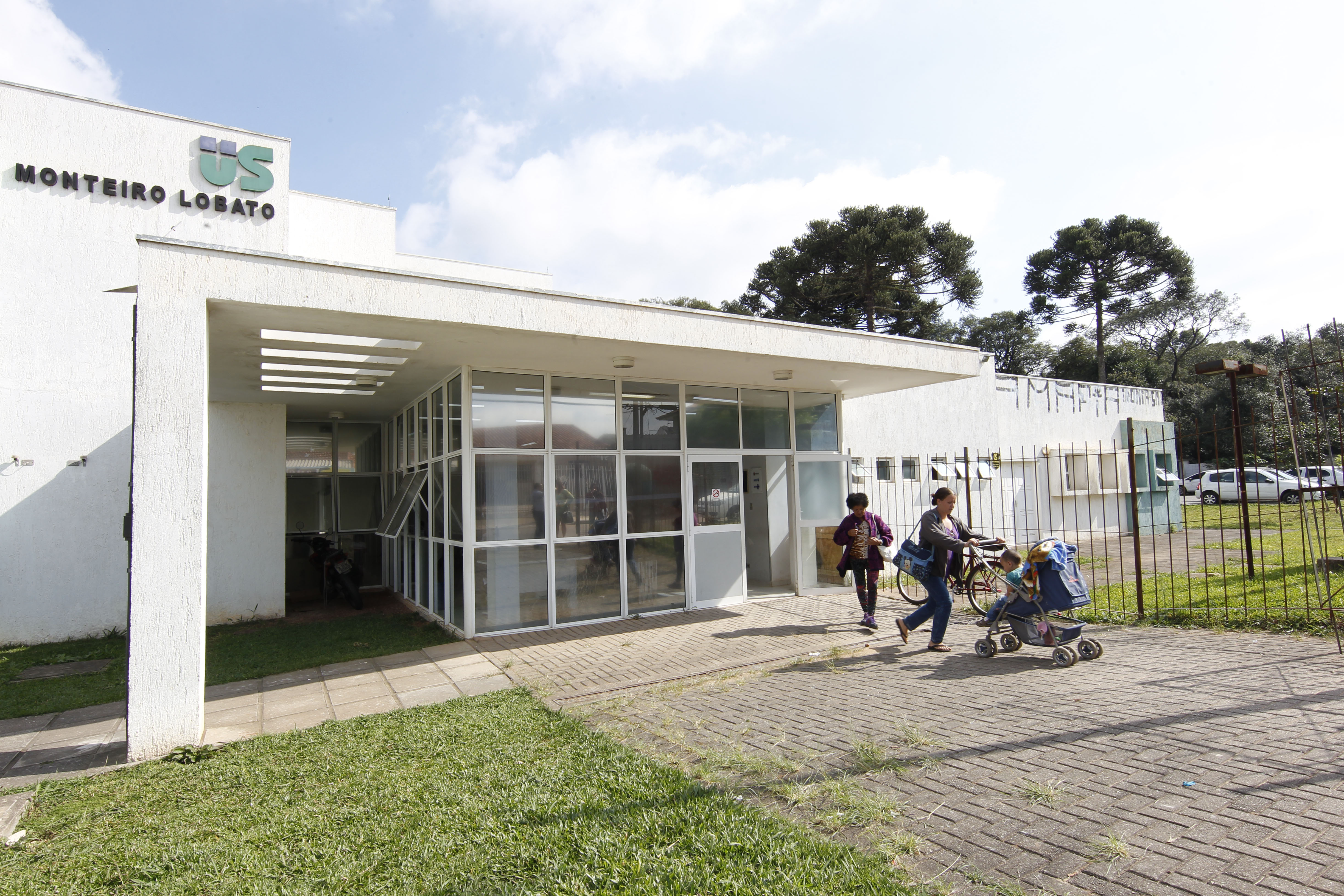 Unidade de saúde Monteiro Lobato sofre com o vandalismo | Aniele Nascimento/Gazeta do Povo