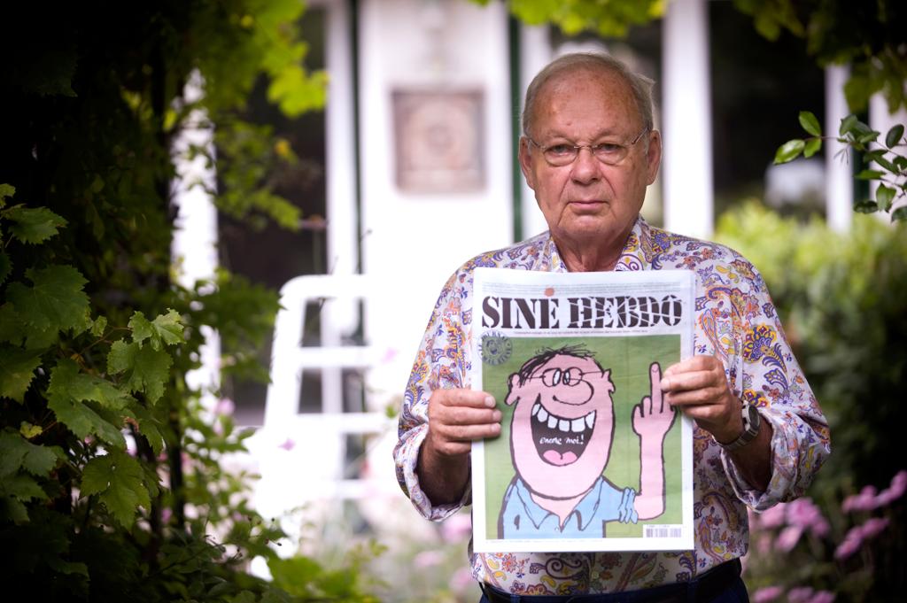 Siné, em setembro de 2008 | MARTIN BUREAU/AFP