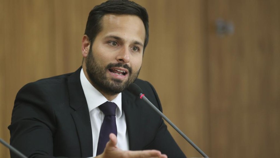 O novo secretário nacional da Cultura , em entrevista após nomeação | Fabio Rodrigues Pozzebom/Agência Brasil