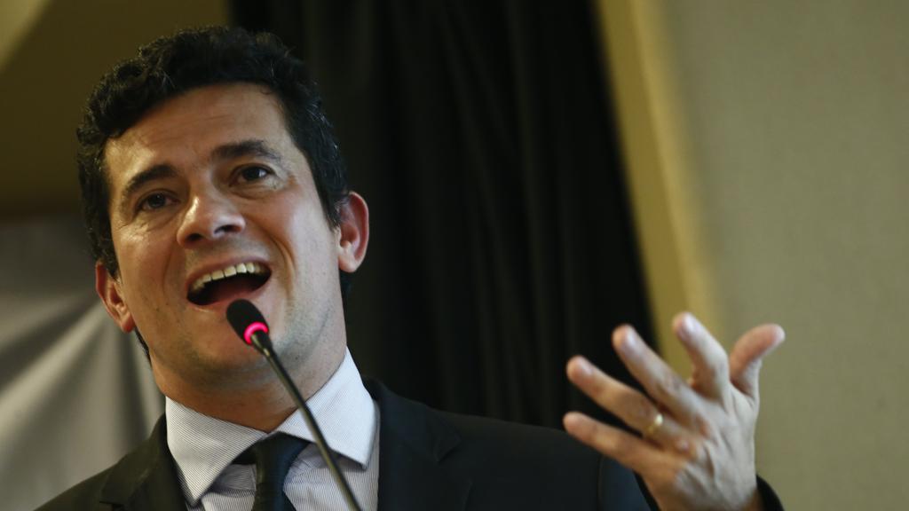Sergio Moro deu palestra na Universidade Estadual de Maringá, onde se graduou. | Hugo Harada/Gazeta do Povo