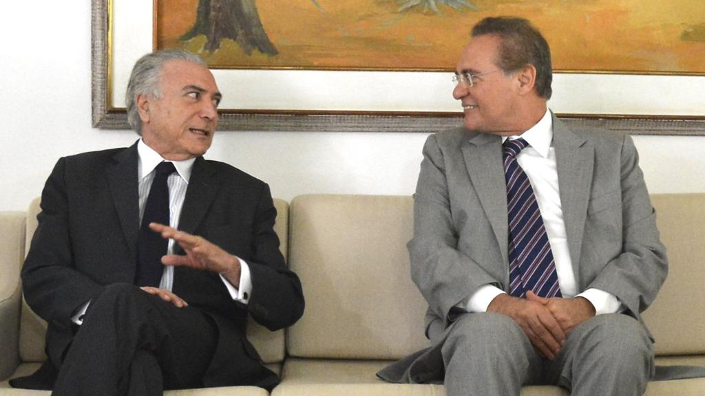 Michel Temer e Renan Calheiros têm histórico de desentendimentos. | Antonio Cruz/Agência Brasil