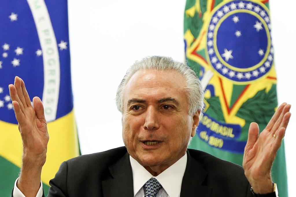 Formado em Direito, Temer herdou o hábito de fazer citações em latim. | Marcelo Camargo/Agência Brasil