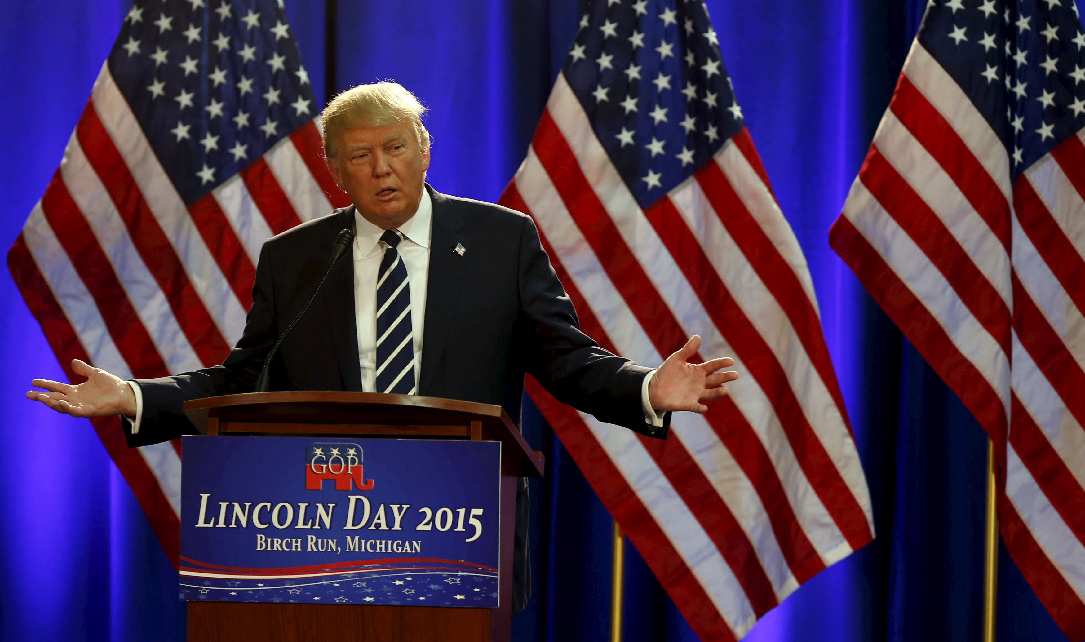 Donald Trump vence as eleições americanas | REBECCA COOK/REUTERS