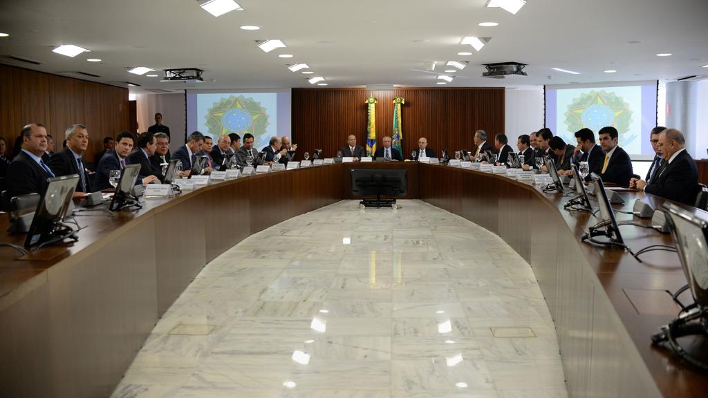 Primeira reunião ministerial ocorreu na manhã desta sexta-feira (13). | Andressa Anholete/AFP