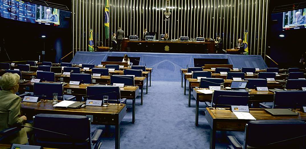 Senado Federal: o Brasil em descompasso com seus vizinhos. | Jefferson Rudy/Agência Senado