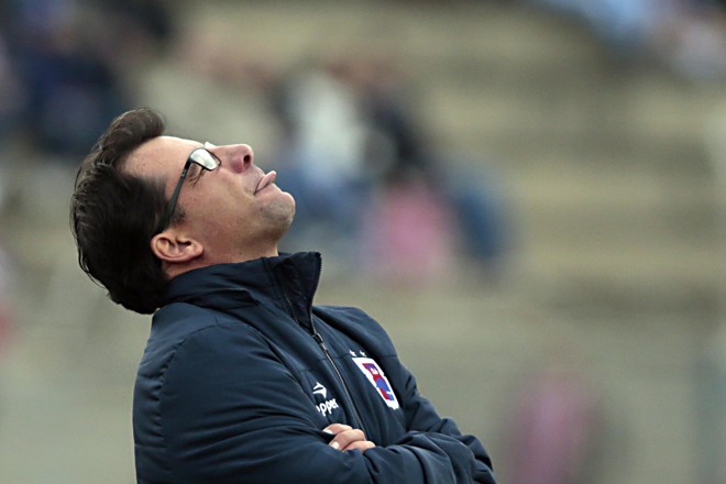 Técnico Marcelo Martelotte lamenta bom lance perdido pelo Tricolor paranaense | Albari Rosa/Gazeta do Povo