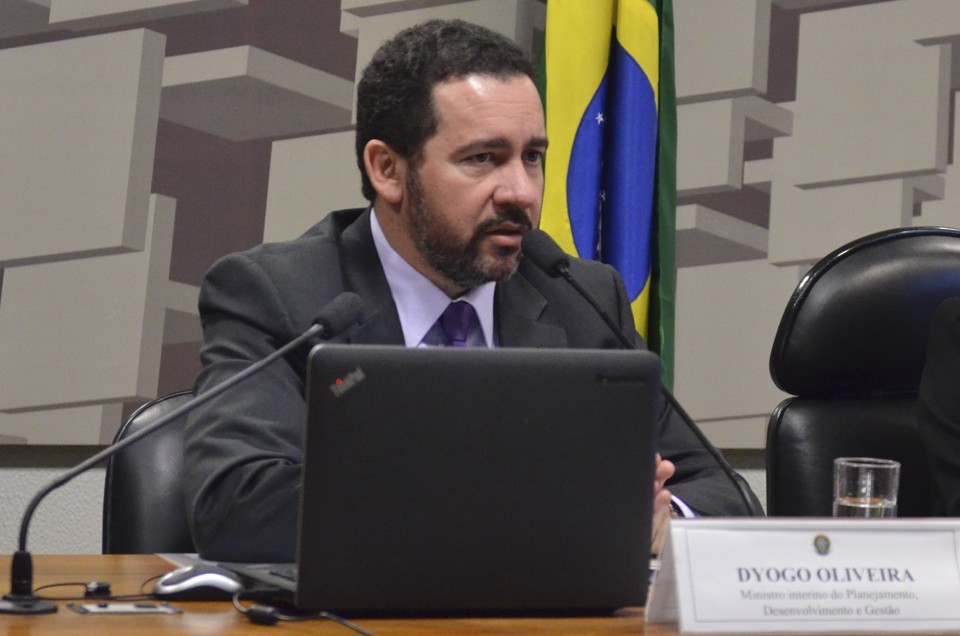 Ministro Dyogo de Oliveira compareceu à Comissão de Assuntos Econômicos (CAE) | Ana Volpe/Agência Senado