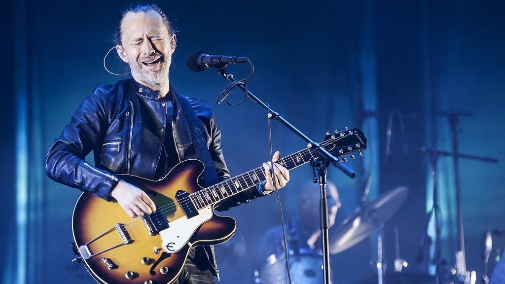 Banda tocou apenas quatro músicas de “A Moon Shaped Pool”, lançado em maio. | Eric Pamies/Divulgação