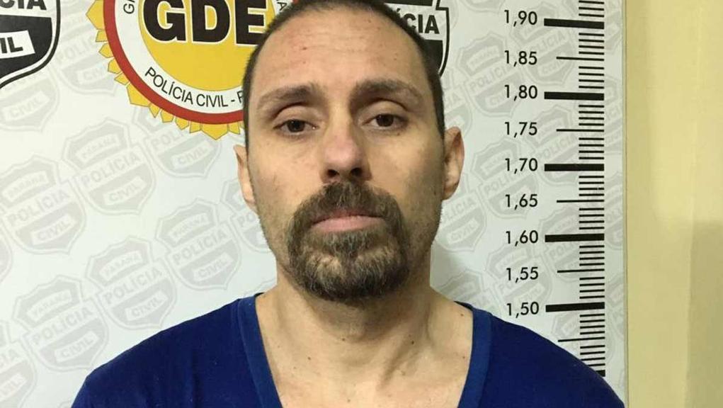 Procurado pelo Paraguai, Argentina e Estados Unidos, Corradi é acusado de envolvimento com o cartel do traficante mexicano “El Chapo” Guzmán. | Comunicação Social da Polícia Civil de Foz do Iguaçu