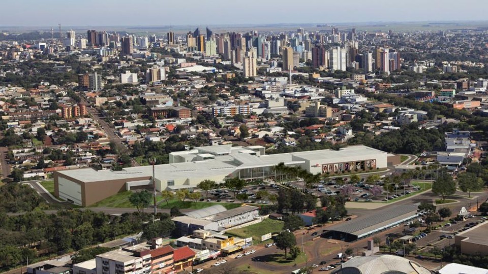 Perspectiva ilustrativa do Catuai Shopping Center, cujas obras foram paralisadas três vezes: retomada autorizada. | Divulgação