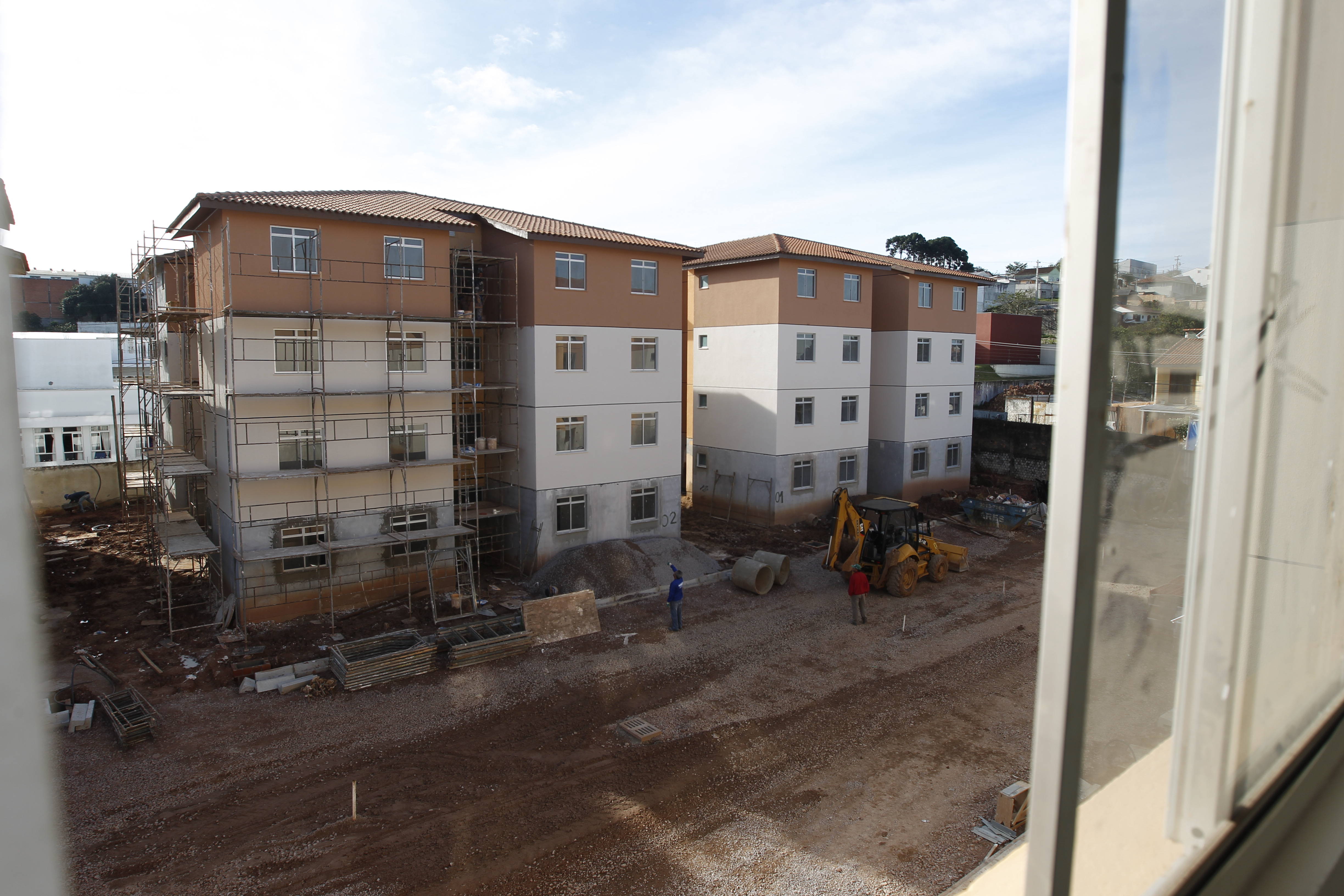 Residencial Esperança, no Parolin, está em fase final de obras. São 80 apartamentos a um custo total de R$ 6,4 milhões. | Antônio More/Gazeta do Povo