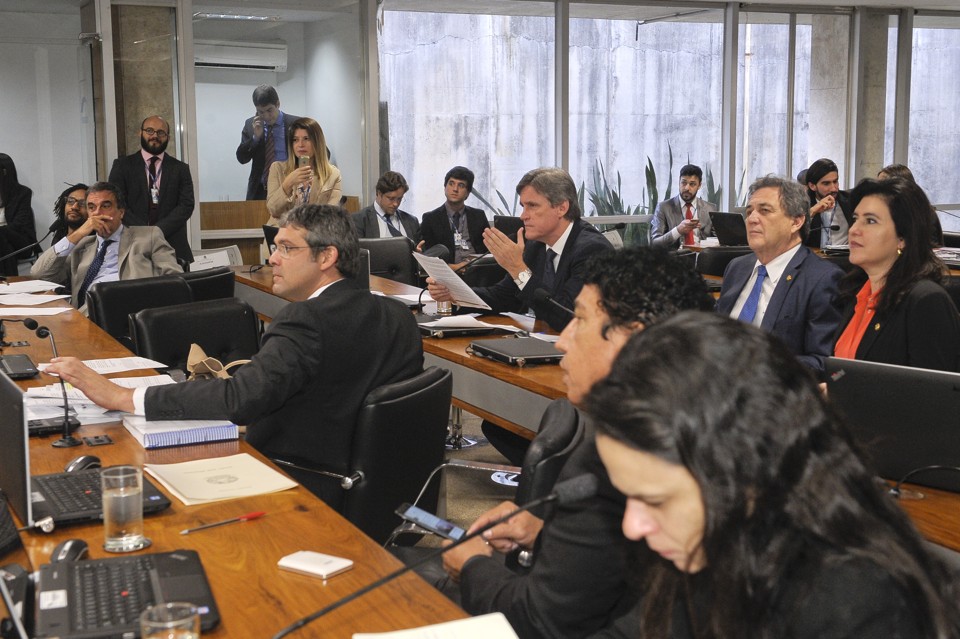 A comissão do impeachment no Senado | Waldemir Barreto/Agência Senado