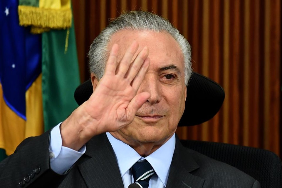 Michel Temer (PMDB) é presidente interino após o afastamento de Dilma Rousseff (PT), que sofre um processo de impeachment | EVARISTO SA/AFP