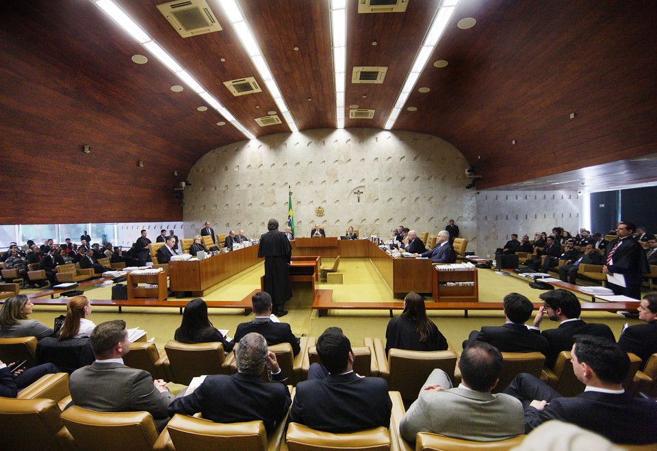 Plenário do STF durante a sessão desta quarta-feira (22) | Rosinei Coutinho/SCO/STF/