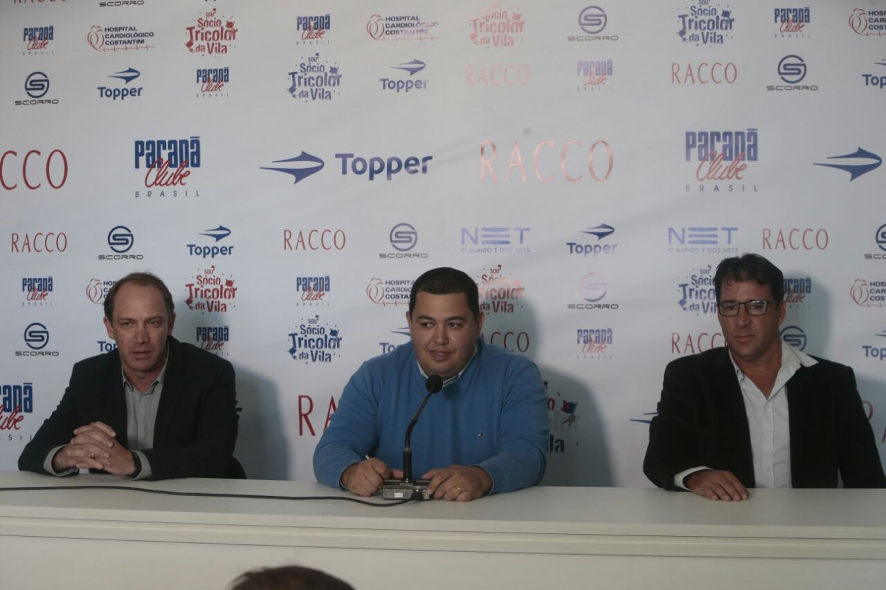Hélcio, Leonardo Oliveira e Marcelo Martelotte | Albari Rosa/Gazeta do Povo