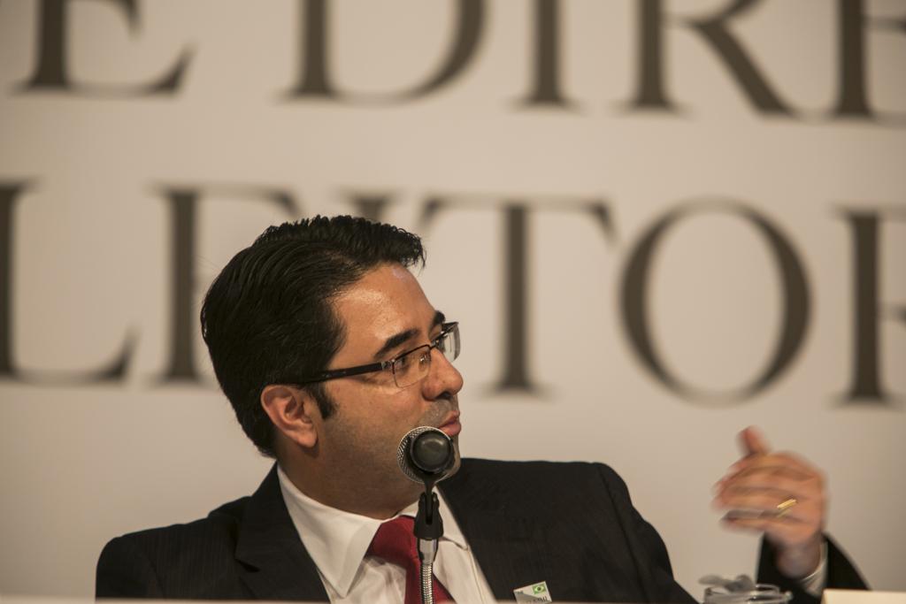 Guilherme Gonçalves participa de palestra sobre direito eleitoral em Curitiba, no ano de 2014 | Marcelo Andrade/Gazeta do Povo