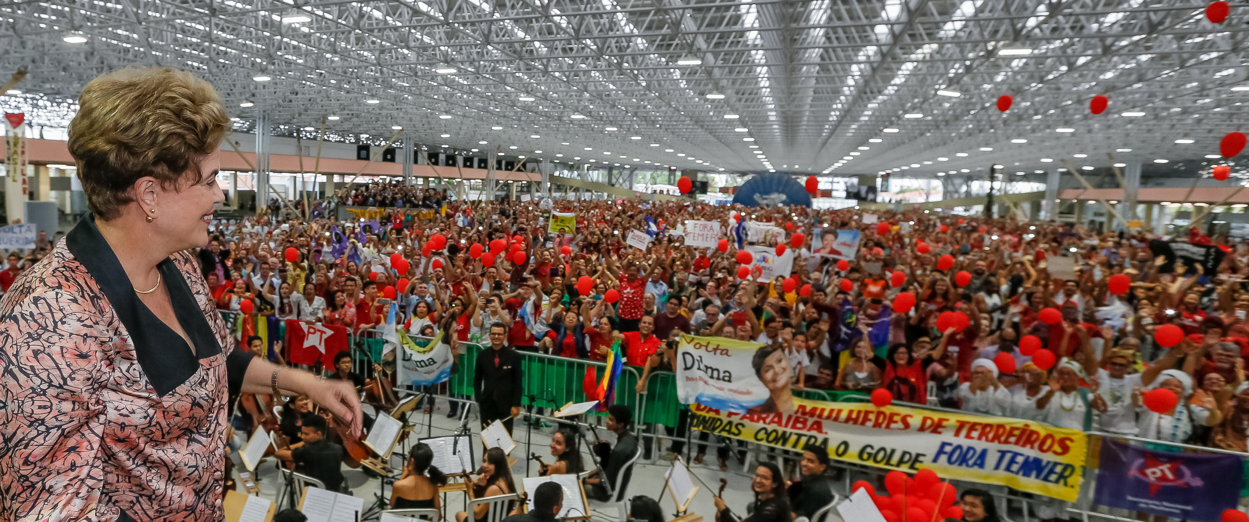 Dilma na Paraíba: impeachment “que o processo de investigação atinja integrantes do governo provisório”. | Roberto Stuckert Filho/Divulgação/Fotos Públicas