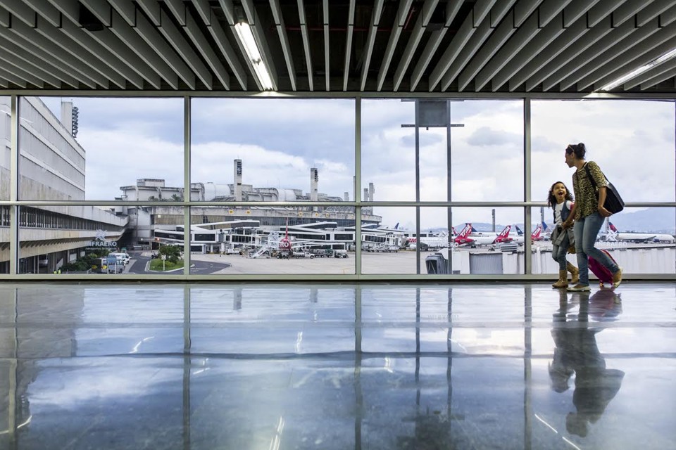 Aeroporto do Galeão, no Rio de Janeiro, foi leiloado. | Divulgação/RioGaleão