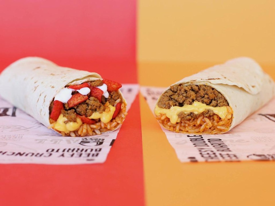 O principal produto da rede é o taco, que consiste em uma massa fina de milho, recheada de tomate, alface e carne moída com pimenta | Divulgação