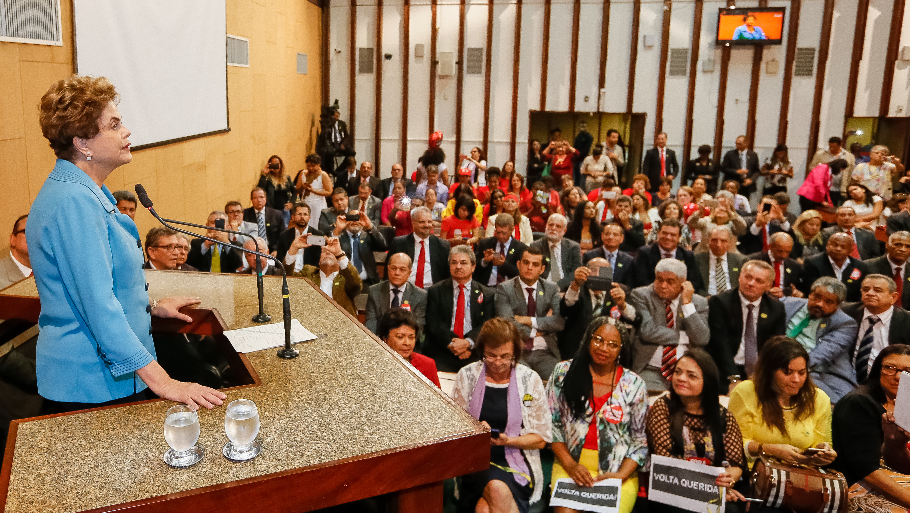 Dilma faz discurso na Assembleia Legislativa da Bahia | Roberto Stuckert Filho/Divulgação