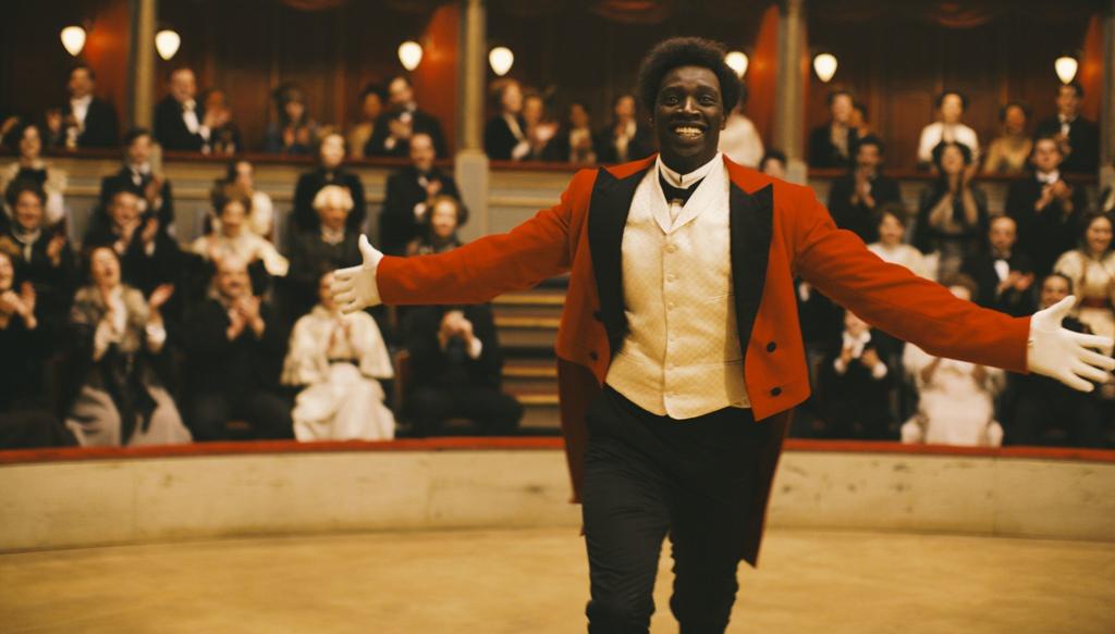 Em “Chocolate”, Omar Sy interpreta o primeiro artista circense negro da história da França. | Divulgação