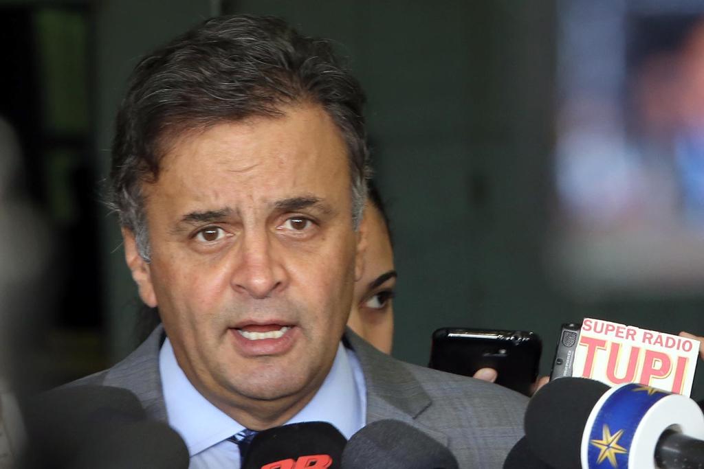 Senador Aécio Neves disse que vai provar a sua inocência. | George Gianni/PSDB