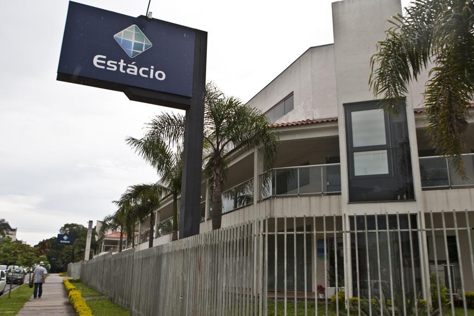 Unidade da instituição carioca Estácio em Curitiba | Marcelo Andrade/Gazeta do Povo