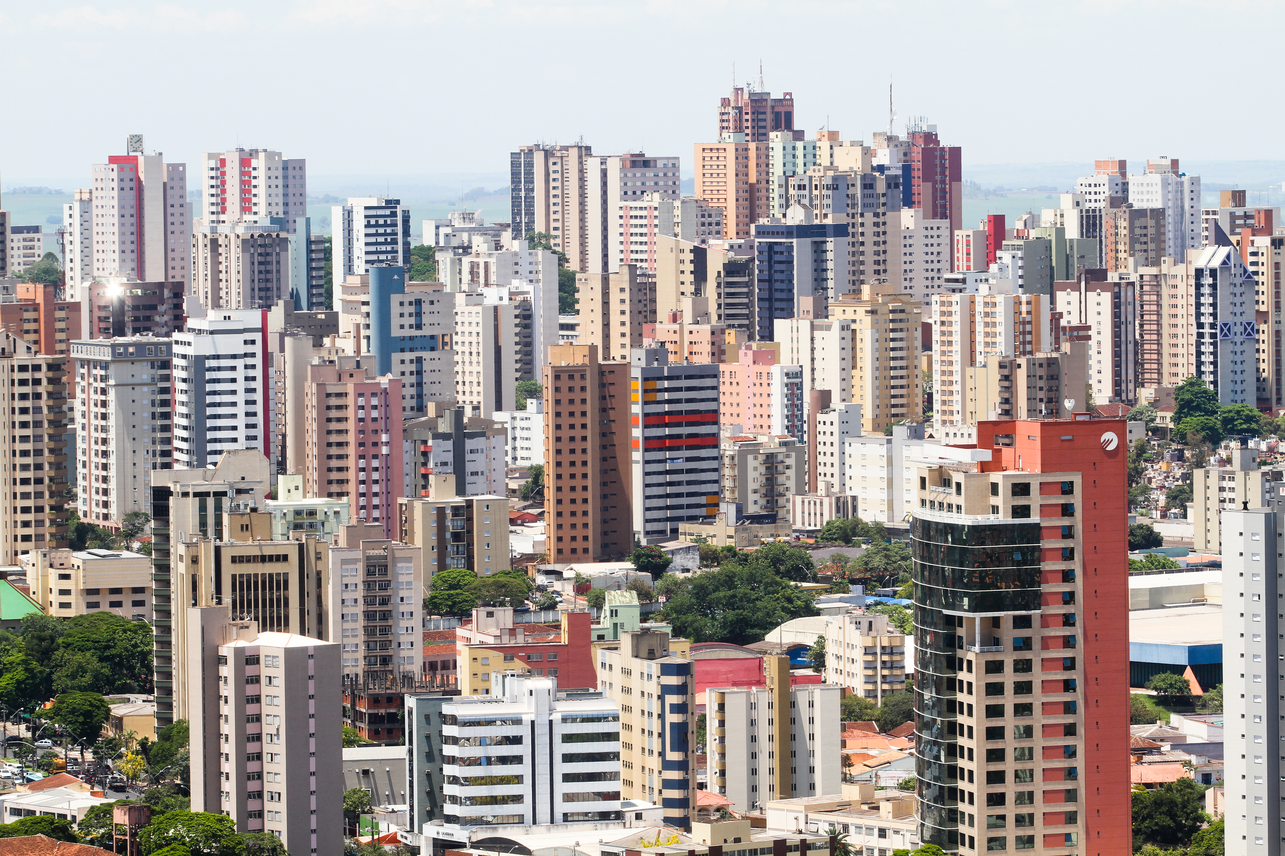Vista de Londrina: PF não informou se os mandados cumpridos na cidade estão ligados ao ex-ministro. | Roberto Custódio /Jornal de Londrina/Arquivo