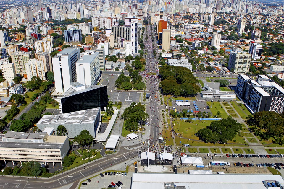 Vista do Centro Cívico: servidores de vários órgãos estaduais contemplados. | Antônio More/Gazeta do Povo