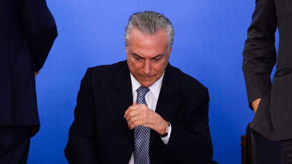 Michel Temer perdeu o controle da situação em apenas uma semana. | Andressa Anholete/AFP