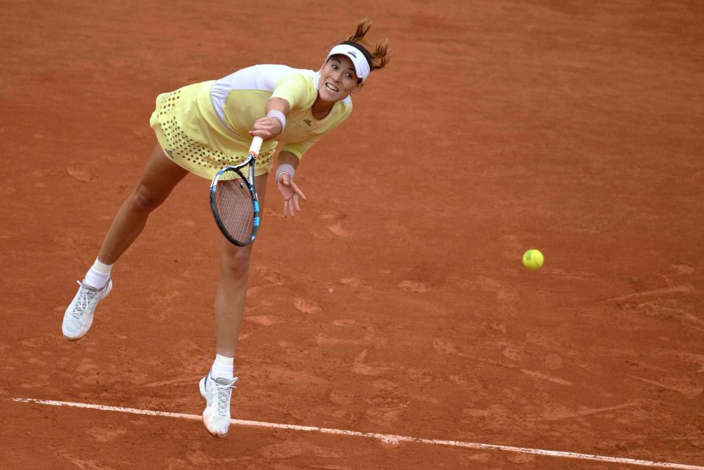 Tenista tem 22 anos e era quarta cabeça de chave do torneio. | MARTIN BUREAU/AFP