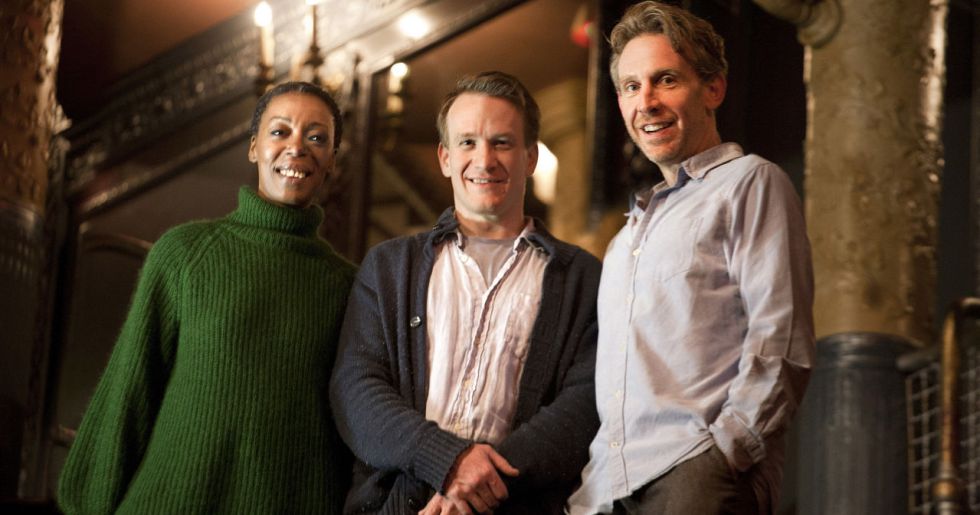 Atores interpretam nova fase de Hermione (à esquerda), Harry Potter (centro) e Ron (à direita) | /Divulgação