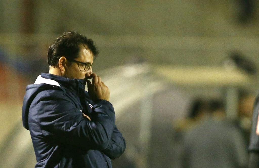 Técnico do Paraná, Marcelo Martelotte, viu o time perder na sua estreia no comando da equipe. | Hugo Harada/Gazeta do Povo