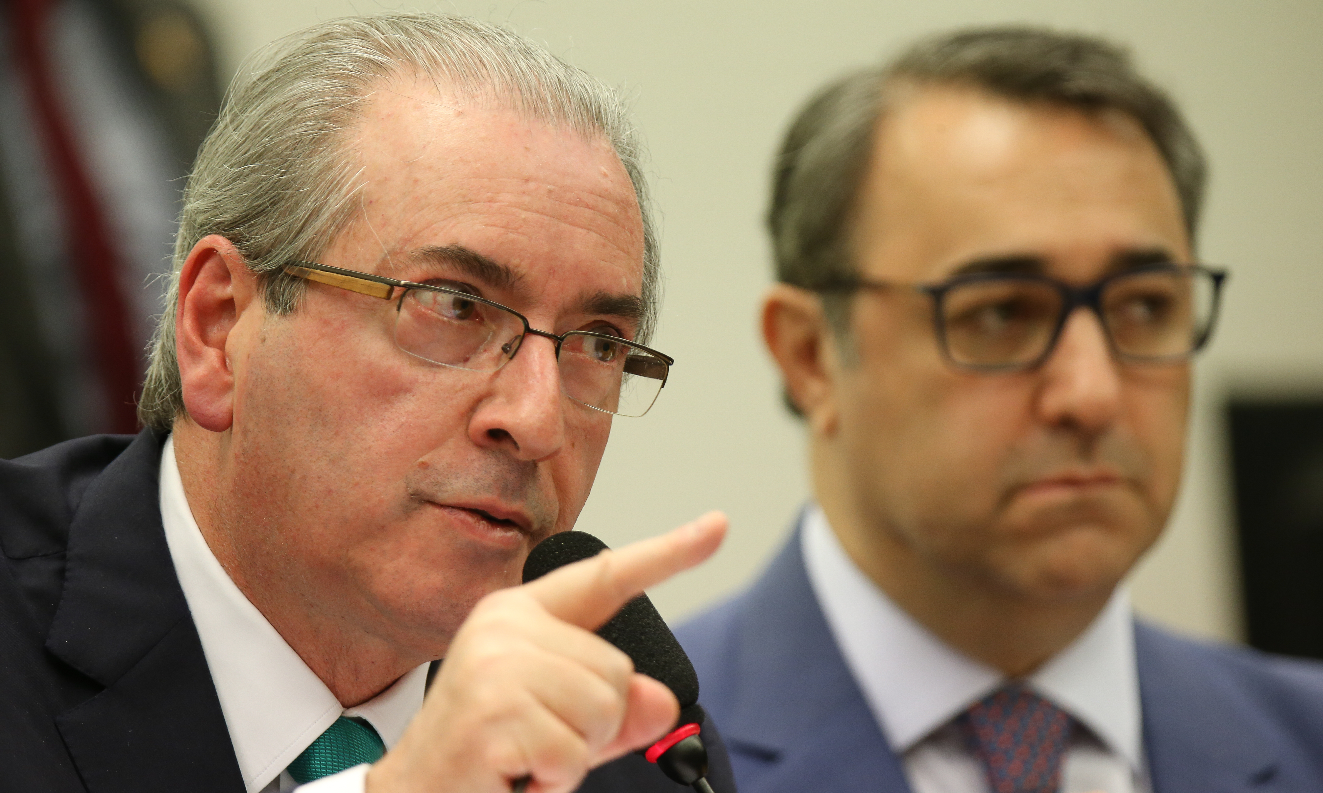 Cunha em depoimento no Conselho de Ética: pelo menos dez manobras atrasaram o processo de cassação. | Lula Marques/Agência PT