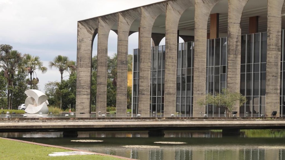 Palácio do Itamaraty, sede da diplomacia brasileira. | TEREZE NEUBERGER/Jornal de Brasília