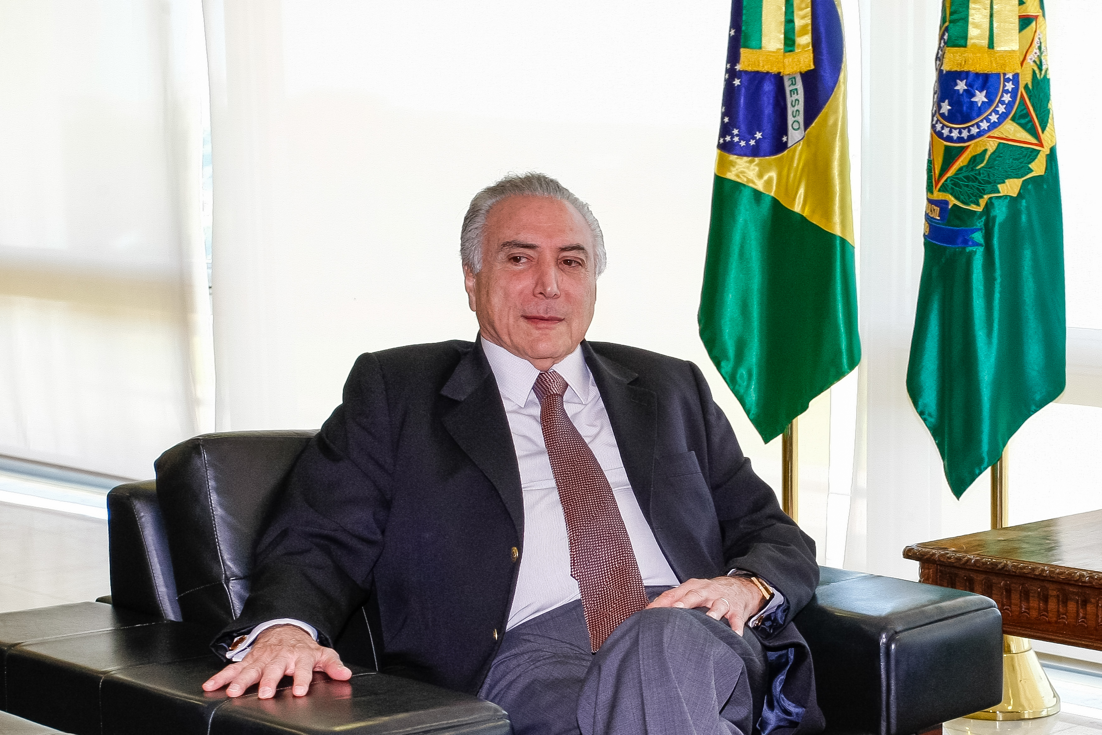 Temer deu entrevista a jornais nesta sexta-feira (24) | Marcos Corrêa/PR/