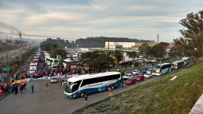 Manifestação na Repar | Sindipetro