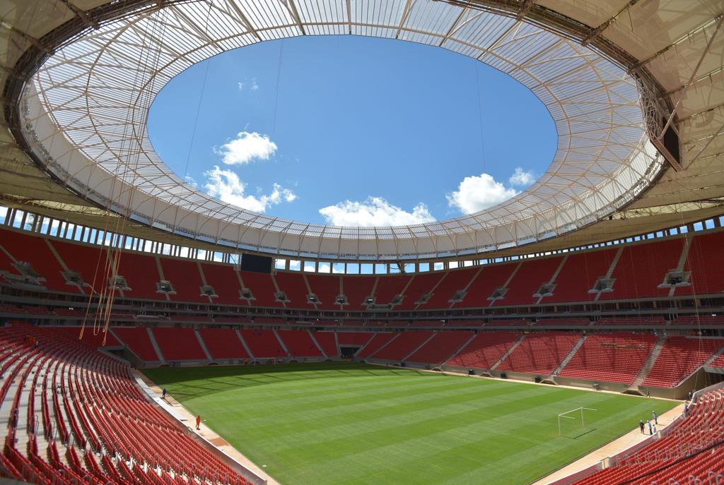 Estádio mais caro construído para a Copa do Mundo foi interditado após a briga entre palmeirenses e flamenguistas. | Marcelo Casal Jr./ Agência Brasil/Fotos Públicas