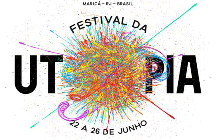 Logo do Festival da Utopia, inspirado na Flip mas com conotação política | /