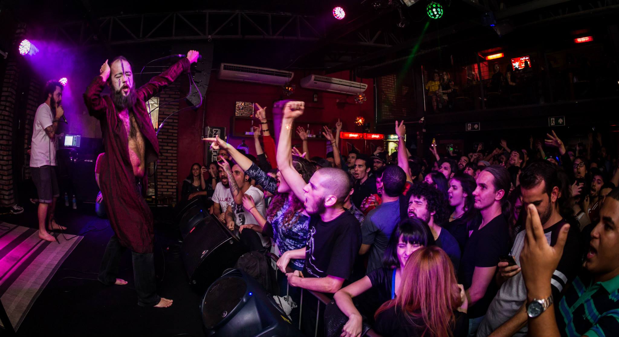 Show da banda mineira UDR, condenada por incitação a crimes e discriminação religiosa. | Reprodução/Facebook