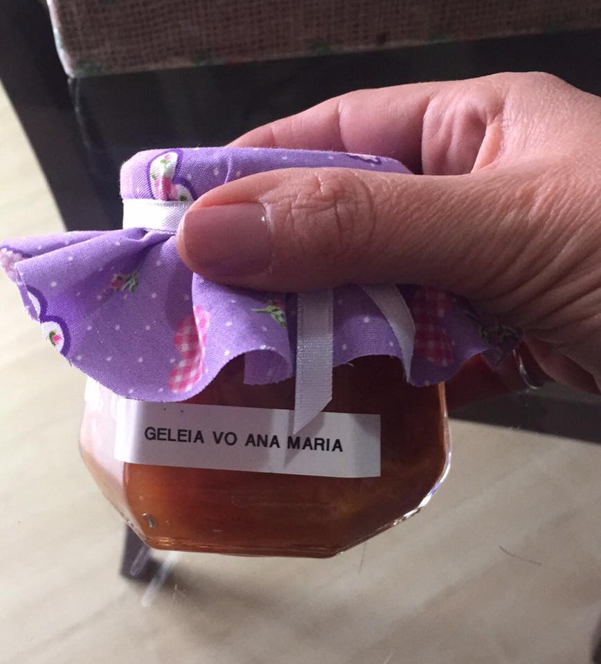 Geleia caseira: um dos presentes recebidos pelo juiz da Lava Jato. | Acervo Rosângela Wolff/Facebook