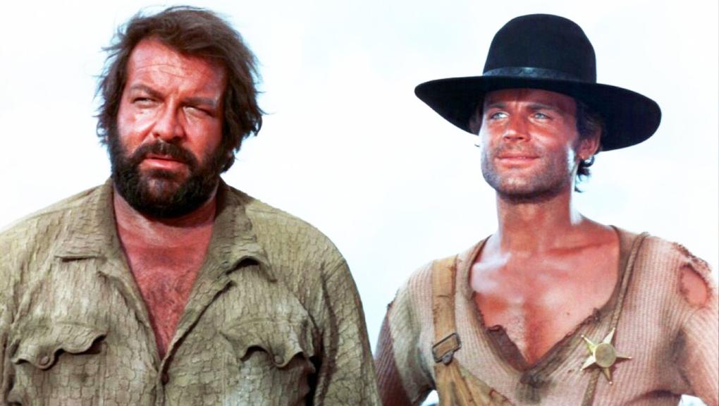 Bud Spencer (à esquerda), com seu parceiro constante, Terence Hill | /Divulgação