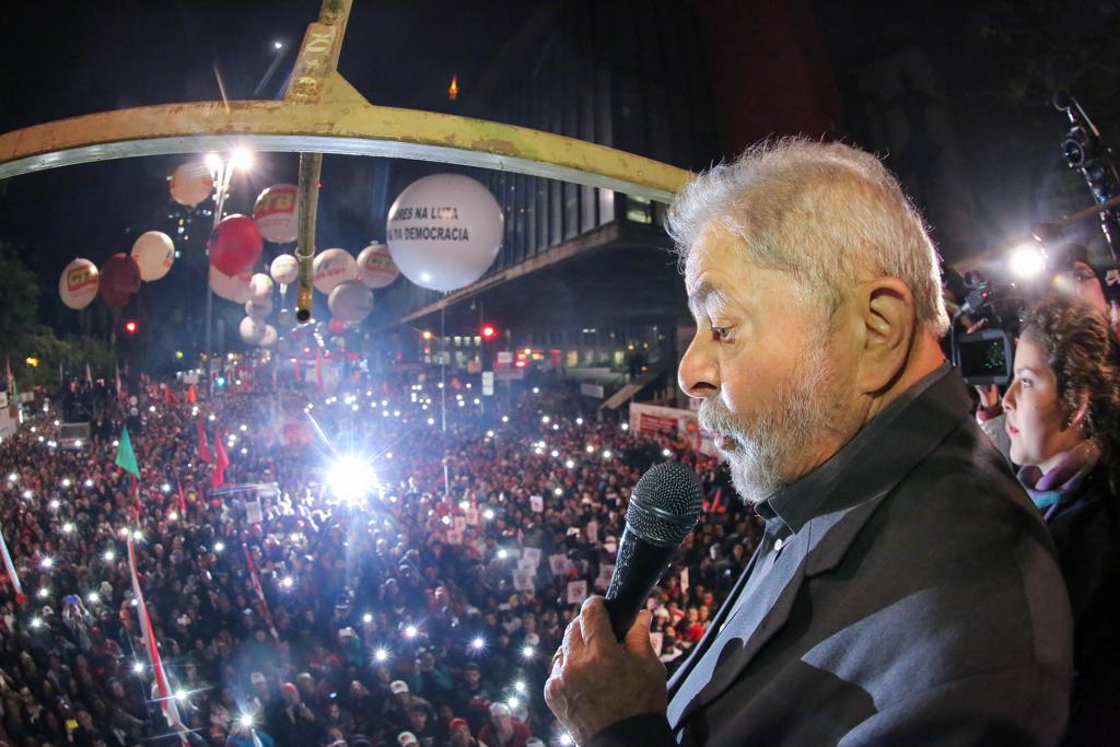 Lula participou de ato contra o governo Temer em São Paulo. | Ricardo Stuckert/Instituto Lula