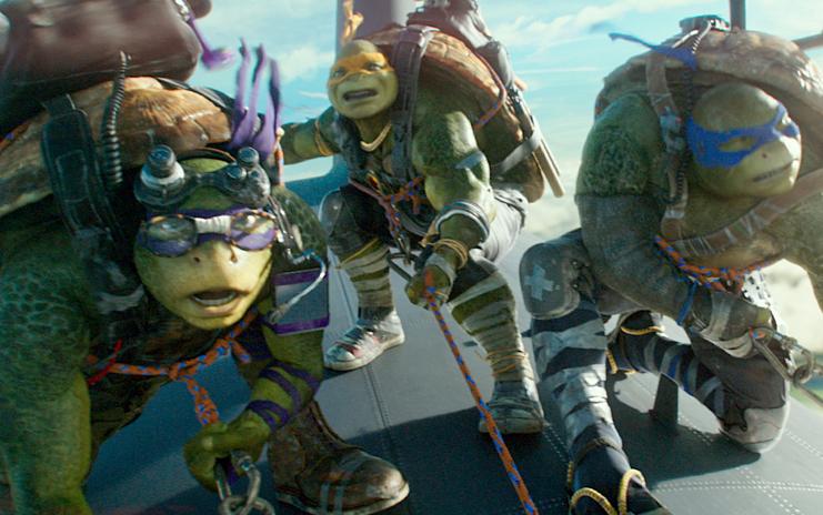 Cena de “As Tartarugas Ninja: Fora das Sombras”: diversão continua | Lula Carvalho/Paramount Pictures