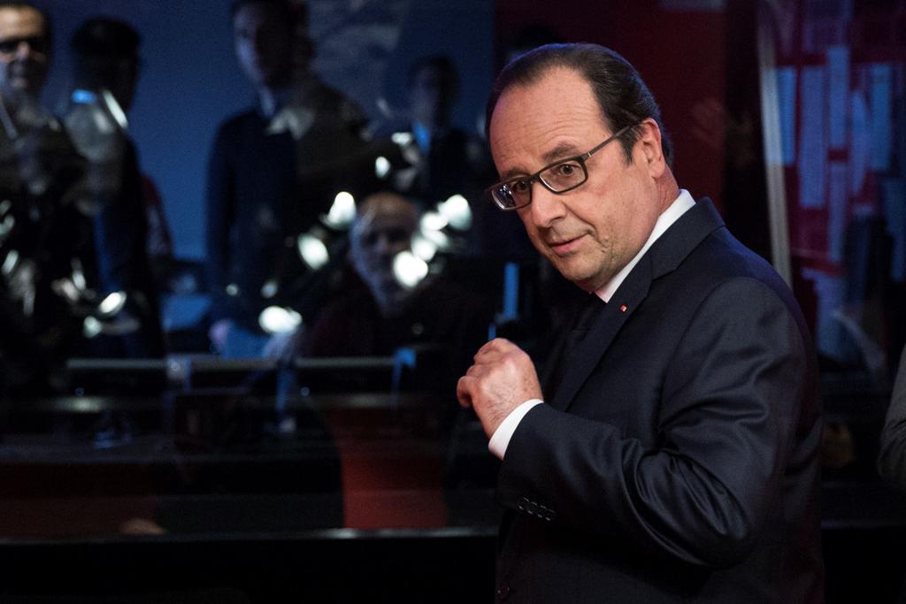 Presidente da França, François Holland: 90 mil homens farão a segurança da Euro. | ETIENNE LAURENT/AFP