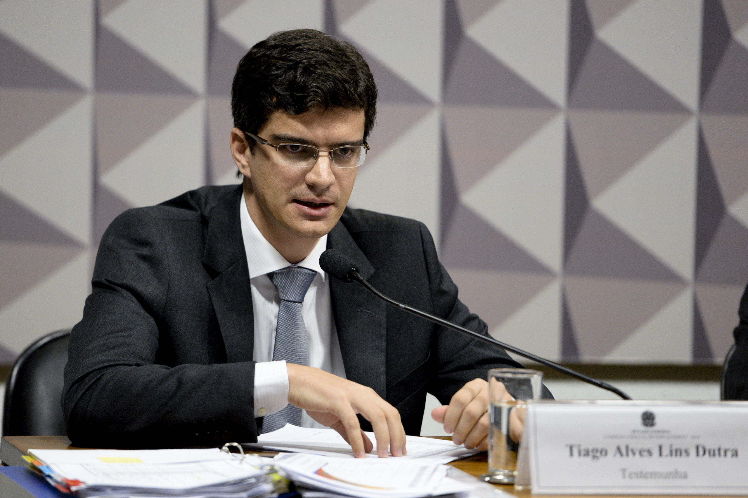 O secretário de controle externo do Tribunal de Contas da União (TCU), Tiago Alves | Waldemir Barreto/Agência Senado